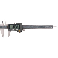 Electronic Caliper: 0 to 8", 0.0005" Resolution, IP67, For Depth, Inside Diameter, Outside Diameter & Step