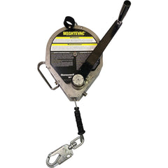 Self-Retracting Lifeline:  420 lb Capacity,  50.00' Lifeline,  Carabiner