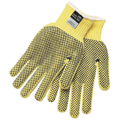 Cut & Abrasion-Resistant Gloves: Memphis 9366, Size Medium, ANSI Cut A3, ANSI Puncture 0, PVC, Kevlar