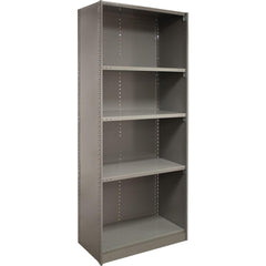 Steel Shelving; Shelf Type: Closed Beaded Post Starter; Starter or Add-On: Starter; Adjustment Type: Clip; Boltless: Yes; Shelf Capacity: 850; Mount Type: Floor