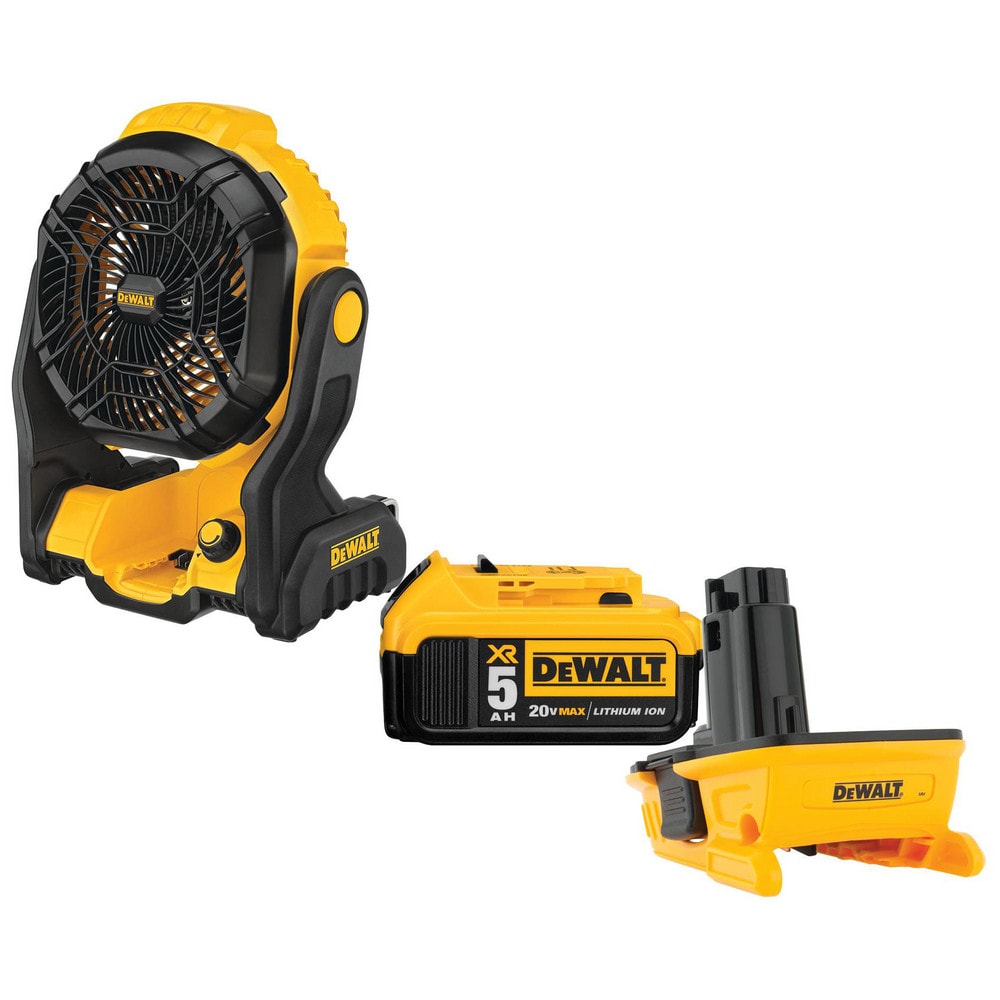 Cordless Jobsite Fans; Fan Diameter: 11 in; Air Flow: 650 CFM; Number Of Blades: 3