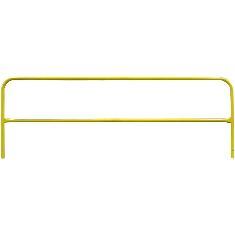 Column & Pipe Guard Rails; Material: Steel; Finish: Painted; Pipe Size: 1.66 in; Overall Length: 1.66 in; Rail Outside Diameter: 1.66; Color: Yellow