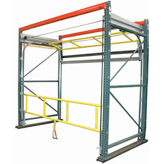 Rail Safety Gates; Material: Steel; Overall Width: 72 in; Width (Inch): 72; Self Closing: No; Color: Safety Yellow