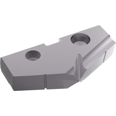 Spade Drill Insert: 35.60 mm Dia, Seat Size 3, Carbide, 132 deg Point