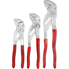 Plier Sets; Plier Type Included: Pliers Wrench; Container Type: None; Handle Material: Plastic; Includes: 86 03 150, 86 03 250, 86 03 180; Insulated: No; Tether Style: Not Tether Capable