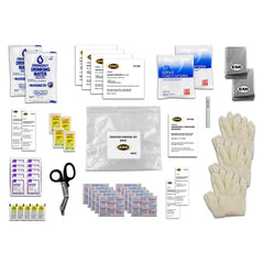 Disaster Response, Earthquake Survival, Hurricane & Tornado Kit: 66 Components