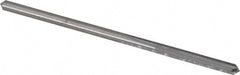 Chucking Reamer: 2.05mm Dia, 44.00mm OAL, 12.50mm Flute Length, Straight-Cylindrical Shank, Solid Carbide