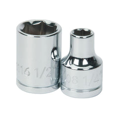 Standard  Hand Socket: 3/8" Drive, 1-7/64" Socket, 6-Point