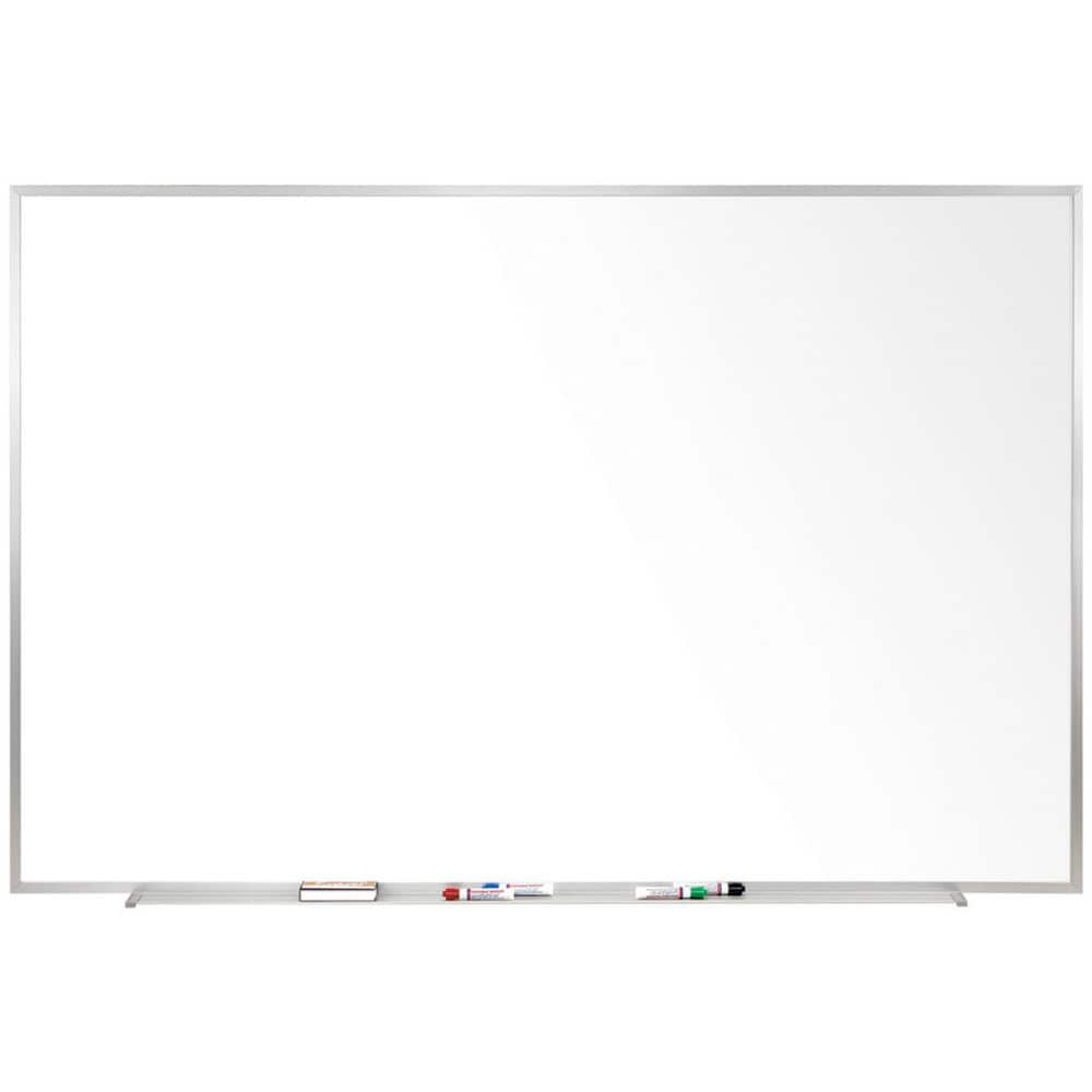 Whiteboards & Magnetic Dry Erase Boards; Board Material: Porcelain; Frame Material: Aluminum; Height (Inch): 48; Width (Inch): 120; Magnetic: Yes; Erasure Type: Dry; Reversible: No