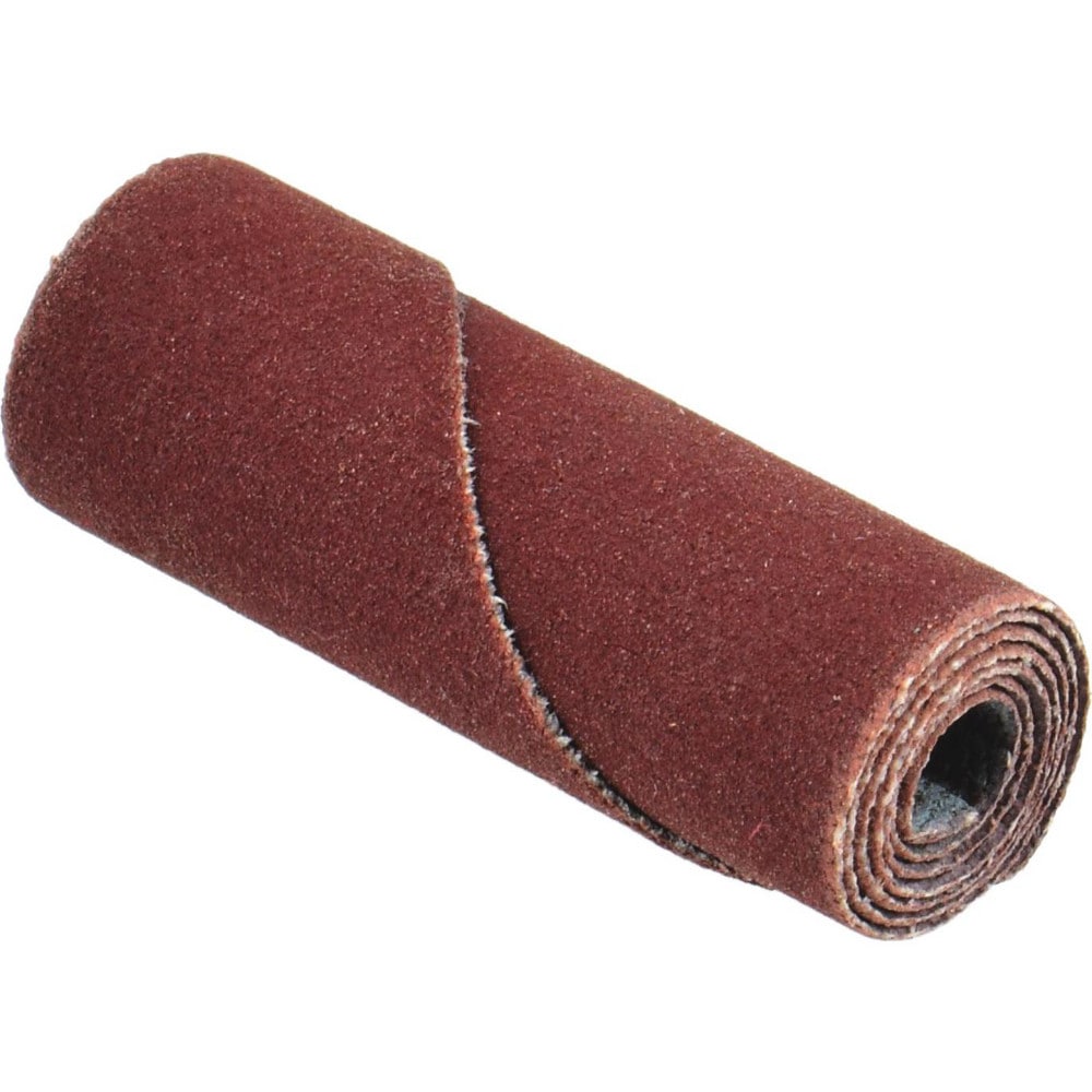 Straight Cartridge Roll:  1/4" Dia,  1-1/2" OAL,  100 N/A Aluminum Oxide