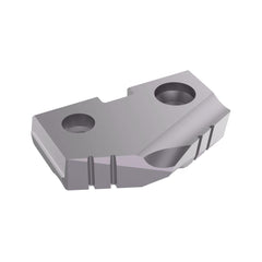 Spade Drill Insert: 32.00 mm Dia, Seat Size 2, High Speed Steel, 132 deg Point