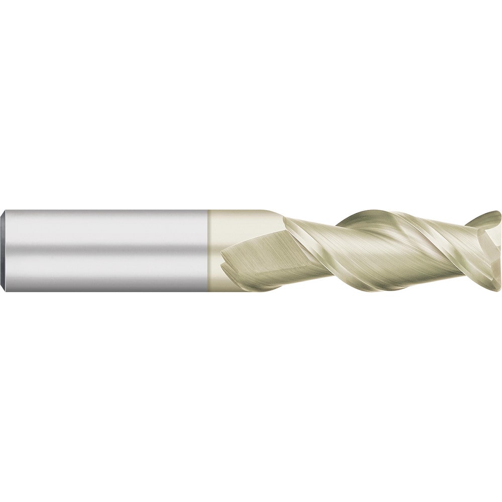 Corner Radius End Mill: 1" Dia, 1-3/4" LOC, 0.0600" Radius, 2 Flute, Solid Carbide