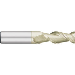 Corner Radius End Mill: 1" Dia, 1-3/4" LOC, 0.0300" Radius, 2 Flute, Solid Carbide