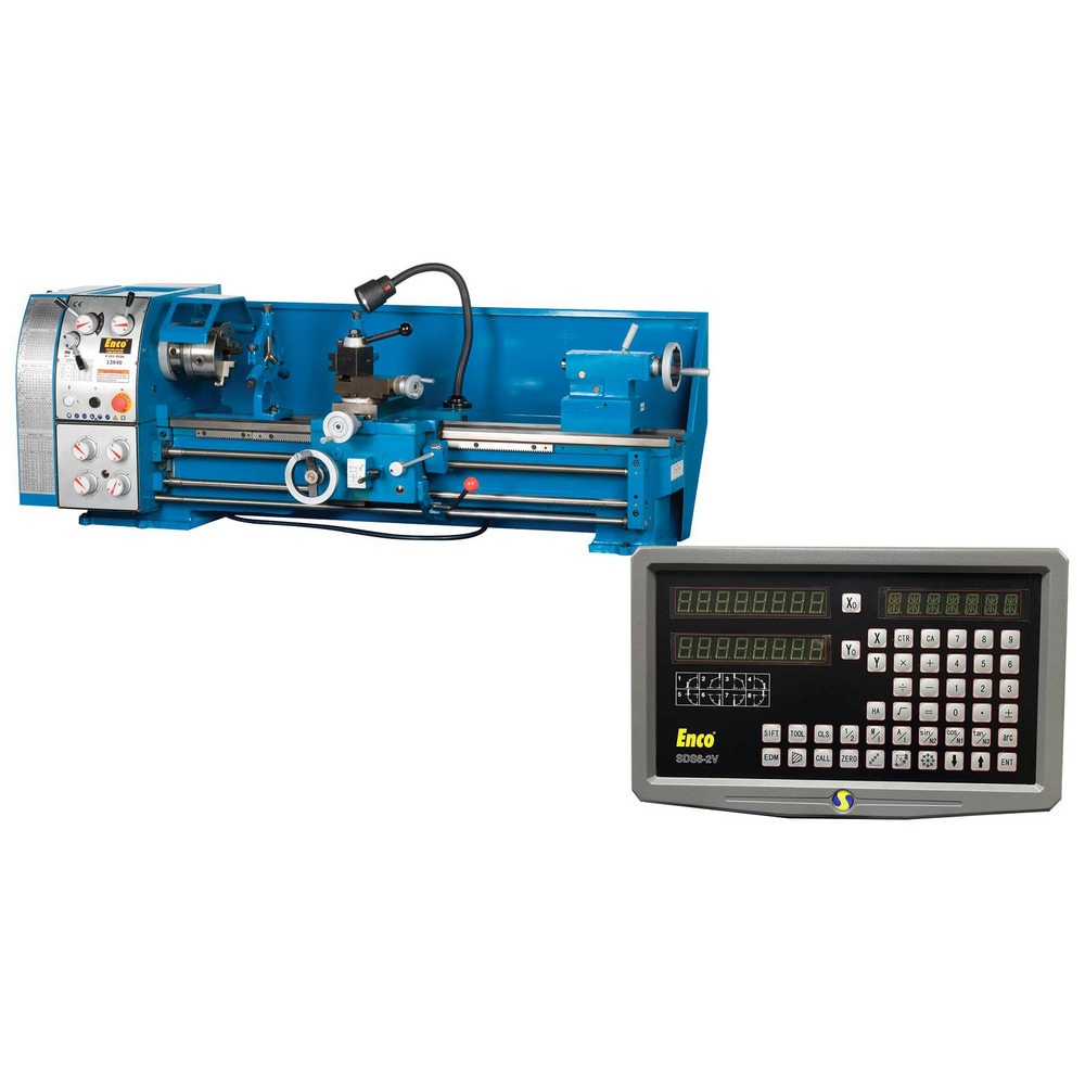 DRO Systems; Machine Compatibility: Lathe; Calculator Function: Yes; Programmable Memory: Yes; Tool Offsets: 200; Scale Type: Linear Scale, Glass