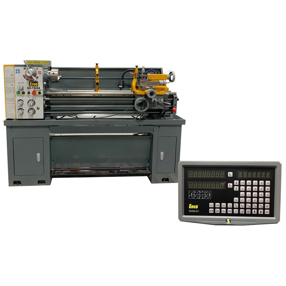 DRO Systems; Machine Compatibility: Lathe; Calculator Function: Yes; Programmable Memory: Yes; Tool Offsets: 200; Scale Type: Linear Scale, Glass