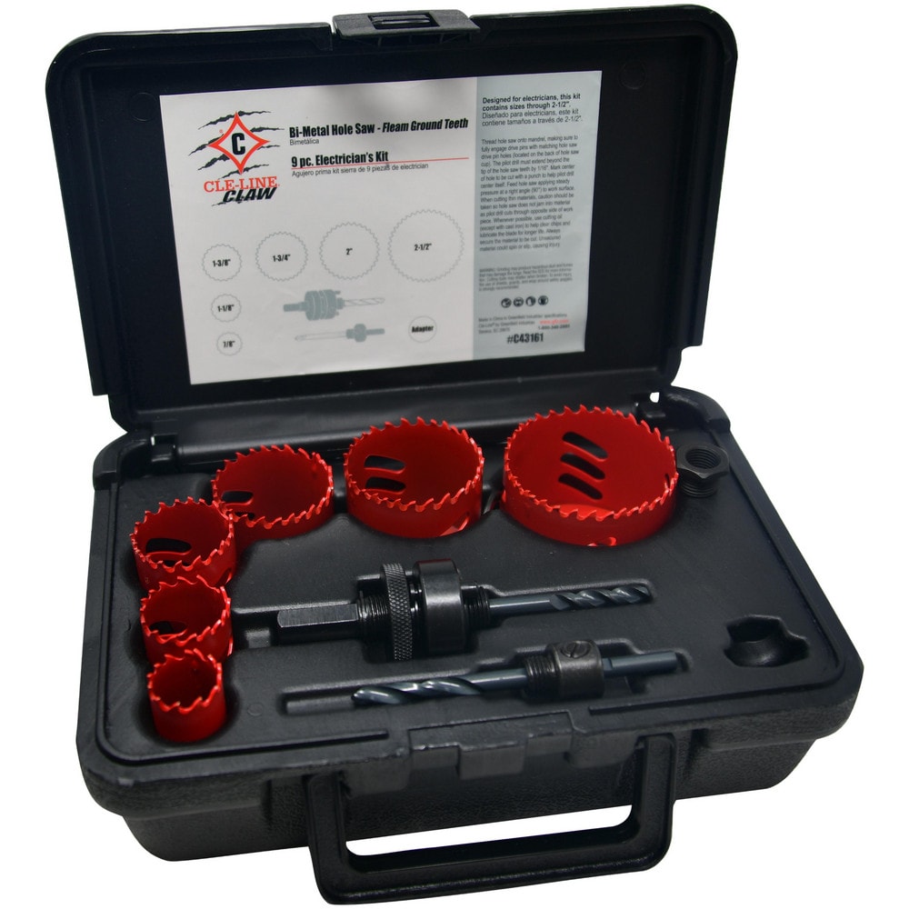 Electricians Hole Saw Kit