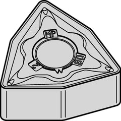Turning Insert: WNMG432MP KCU10B, Carbide