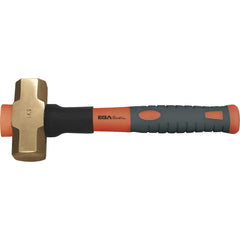 Sledge Hammers; Head Weight (Lb): 22.0462; Tool Type: Sledge Hammer; Head Material: Aluminum Bronze; Head Weight Range: 10 Lb and Larger; Handle Material: Fiberglass; Overall Length Range: 25 to 35.9