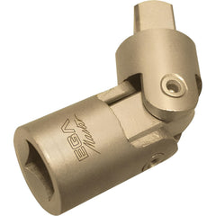 Socket Adapters & Universal Joints; Joint Type: Universal; Male Size: 1/2; Female Size: 1/2; Maximum Operating Angle: 0.25