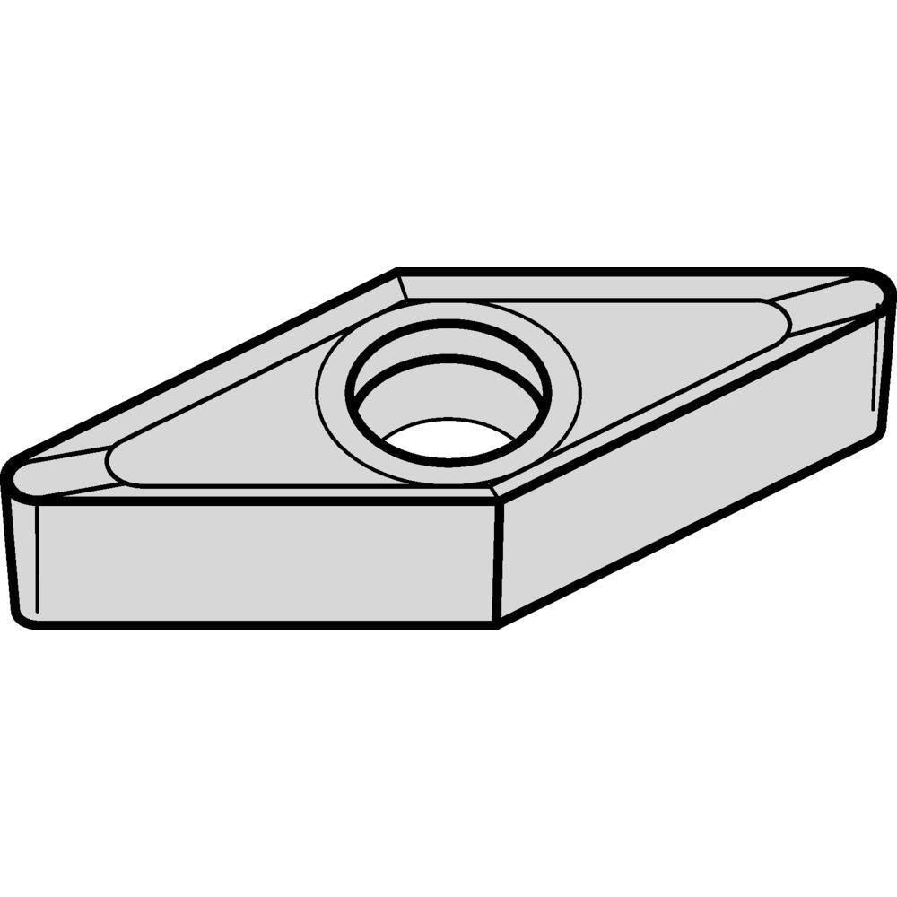 Turning Insert: VBGT332HP KCU10B, Carbide