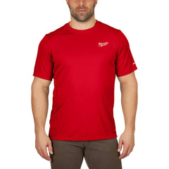 Work Shirt: General Purpose, 2X-Large, Polyester, Red