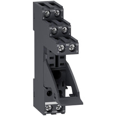 Relay Sockets; Socket Shape: Flat; Contact Form: DPDT, 2CO; Terminal Type: Screw; Contact Amperage: 5 A; Number Of Tiers: 0.000; Number Of Circuits Controlled: 2; Number Of Terminals: 1.000; For Switching Current: 6 A