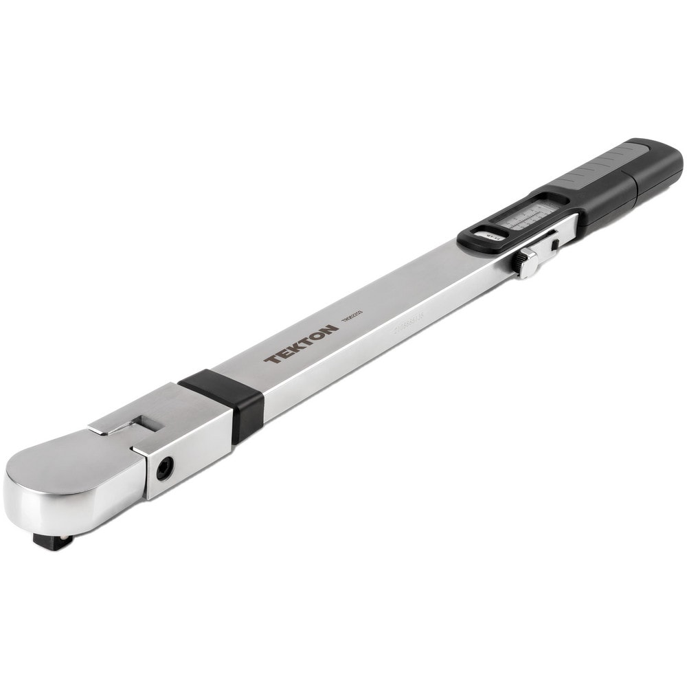 Beam Torque Wrench: 1/2" Drive, Square Drive, Foot Pound