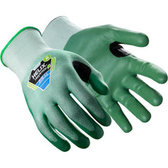 Cut, Puncture & Abrasion-Resistant Gloves: Helix Helix, Size 2X-Small, ANSI Cut A6, ANSI Puncture 5, Nitrile, HPPE Blend