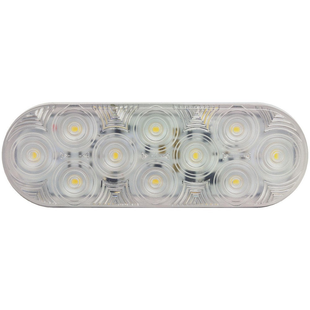 Auxiliary Lights; Light Type: Back-Up Light; Amperage Rating: 0.2300; Light Technology: LED; Color: White, Clear; Wattage: 2.760; Material: Acrylic; Voltage: 12, 24; Overall Length: 6.50 in