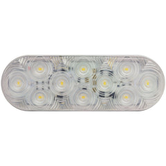 Auxiliary Lights; Light Type: Back-Up Light; Amperage Rating: 0.2300; Light Technology: LED; Color: White, Clear; Wattage: 2.760; Material: Acrylic; Voltage: 12, 24; Overall Length: 6.50 in