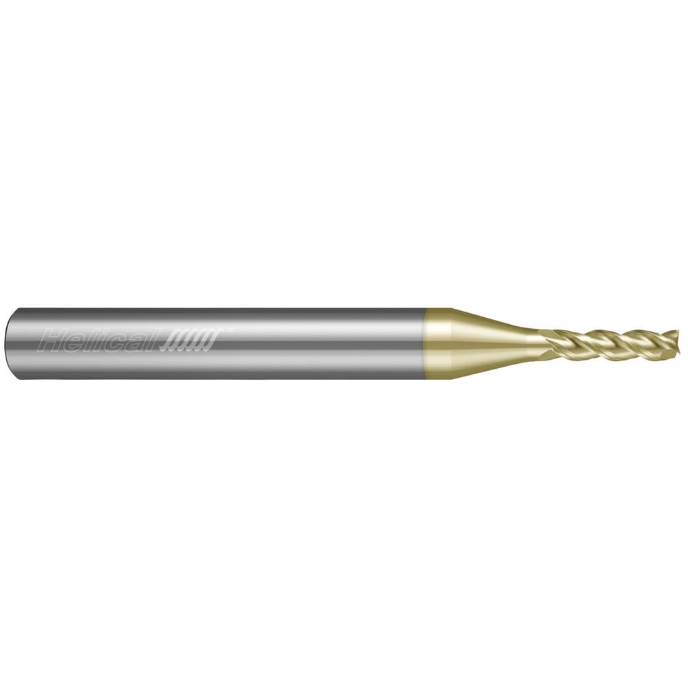 Square End Mill: 3 Flute, Solid Carbide