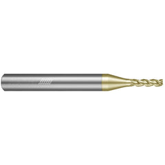 Square End Mill: 3 Flute, Solid Carbide