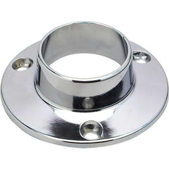 Brackets; Bracket Type: Closet Rod Holder; Mount Type: Screw-On; Length (Inch): 1 in; Bracket Material: Metal; Overall Width: 1.31 in; Finish: Chrome