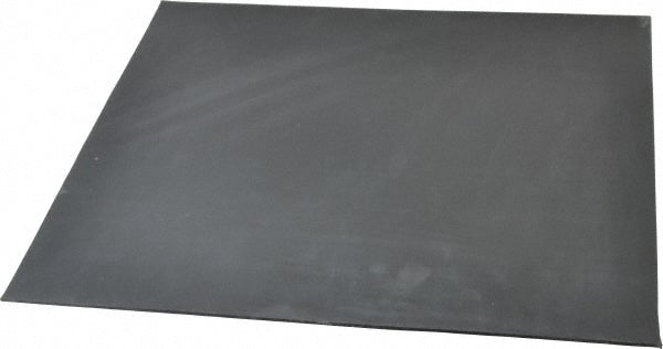 Sheet: Buna-N Rubber, 12" Wide, 12" Long, Black