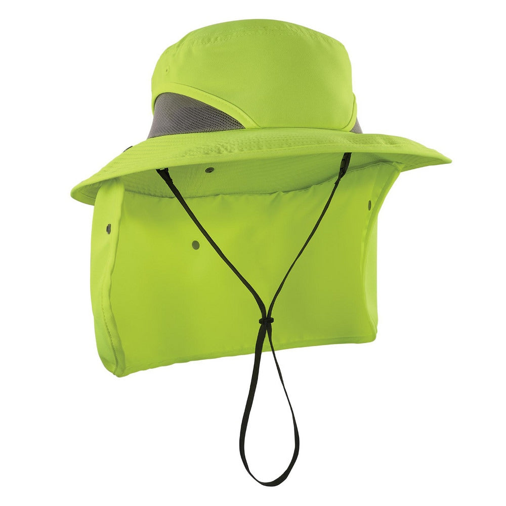 Ranger Hat & Neck Protection Cap: Lime,  Size  Large & X-Large