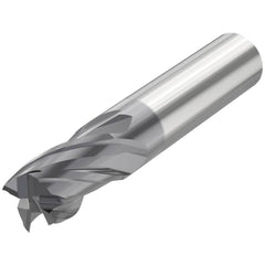 Square End Mill: 4 Flute, Solid Carbide