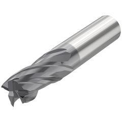 Square End Mill: 4 Flute, Solid Carbide