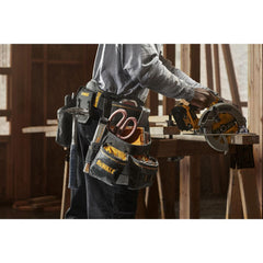 Tool Aprons & Tool Belts; Tool Type: Tool Rig; Minimum Waist Size: 34; Maximum Waist Size: 50; Material: Polyester; Number of Pockets: 16.000; Color: Yellow, Black; Belt Type: Padded; Overall Width: 4