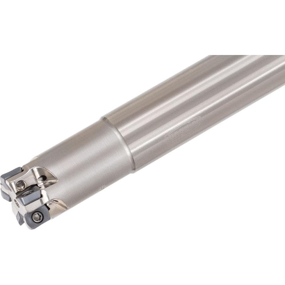 Indexable High-Feed End Mill: 20 mm Cut Dia, 20 mm Cylindrical Shank