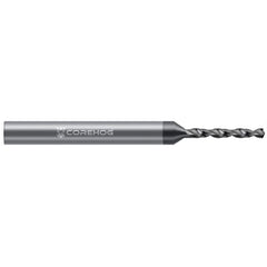 Micro Drill Bit: 0.0280" Dia, 130 deg, Solid Carbide