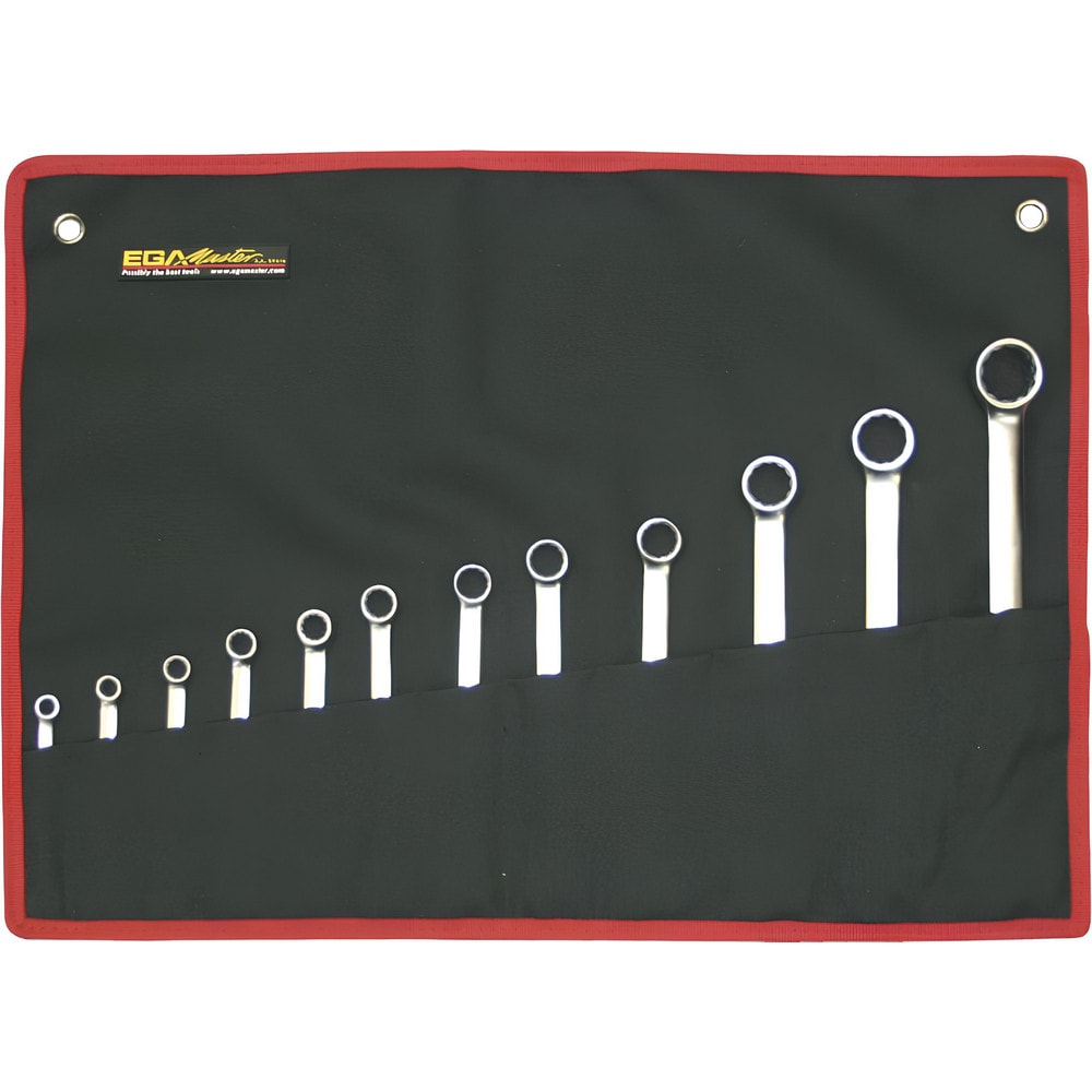 Combination Wrench Set: 17 Pc, Inch