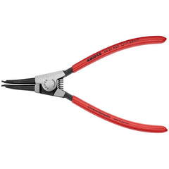 Retaining Ring Pliers; Type: External Snap Ring Pliers; Tip Angle: 45; Ring Diameter Range (Inch): 3/4 to 2-23/64; Overall Length (Inch): 7-1/4