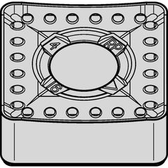 Turning Insert: SNMM432RP KCP25C, Carbide