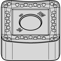 Turning Insert: SNMM856RW KCP25C, Carbide
