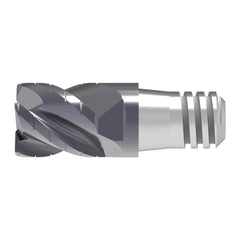 Corner Radius & Corner Chamfer End Mill Heads; Mill Diameter (mm): 10.00; Chamfer Width (mm): 0.200; Chamfer Angle: 45.000; Length of Cut (mm): 12.5000; Number Of Flutes: 4