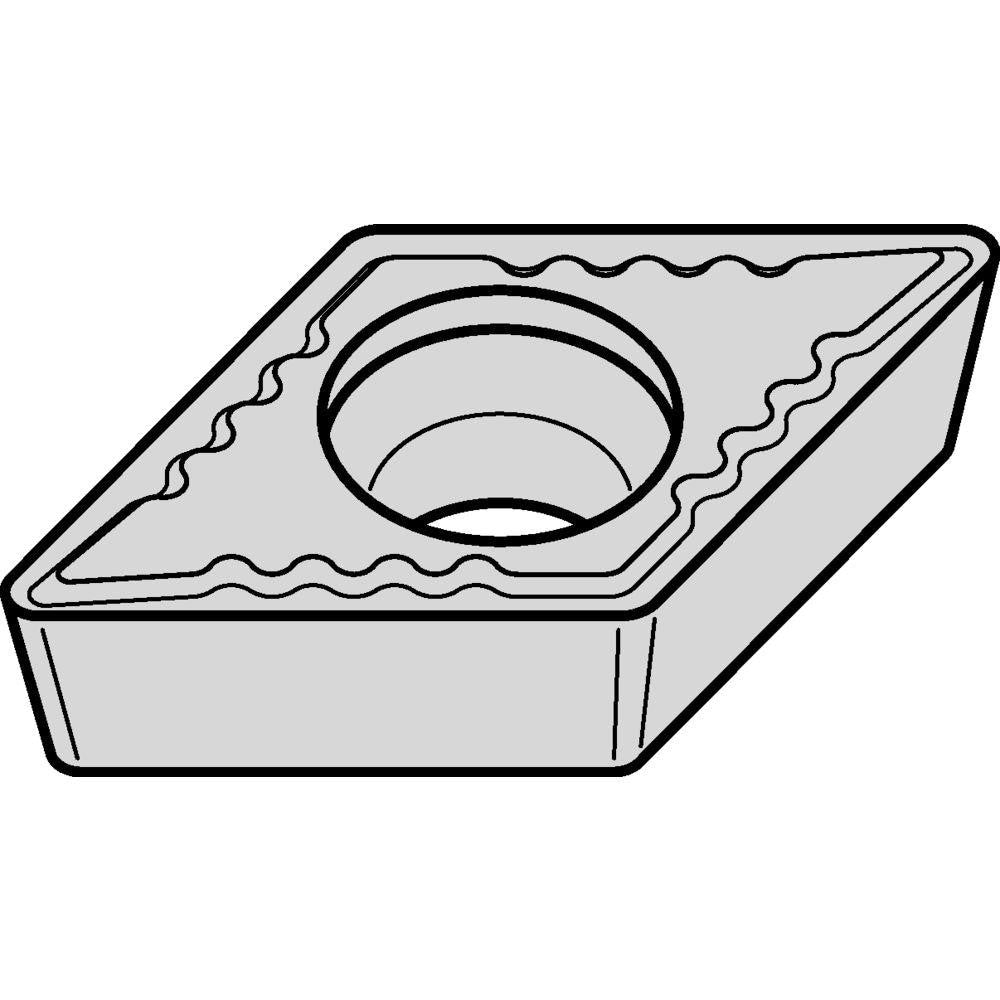 Turning Insert: DCMT3252UF KCP25C, Carbide