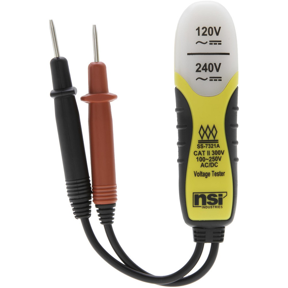 Circuit Continuity & Voltage Testers; Minimum Voltage: 120V; Maximum Voltage: 240V; Audible Alert: No