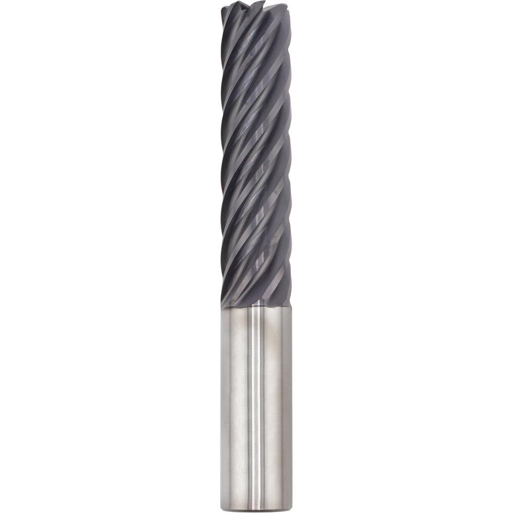 Corner Radius End Mill: 3/4" Dia, 1-7/8" LOC, 0.0300" Radius, 7 Flute, Solid Carbide