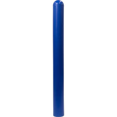 Bollard Caps, Covers & Sleeves; Type: Bollard Cover; Material: Polyethylene; Color: Dark Blue; Overall Height: 54; Overall Width: 5; Overall Length: 54.00; Bollard Size Compatibility: 4