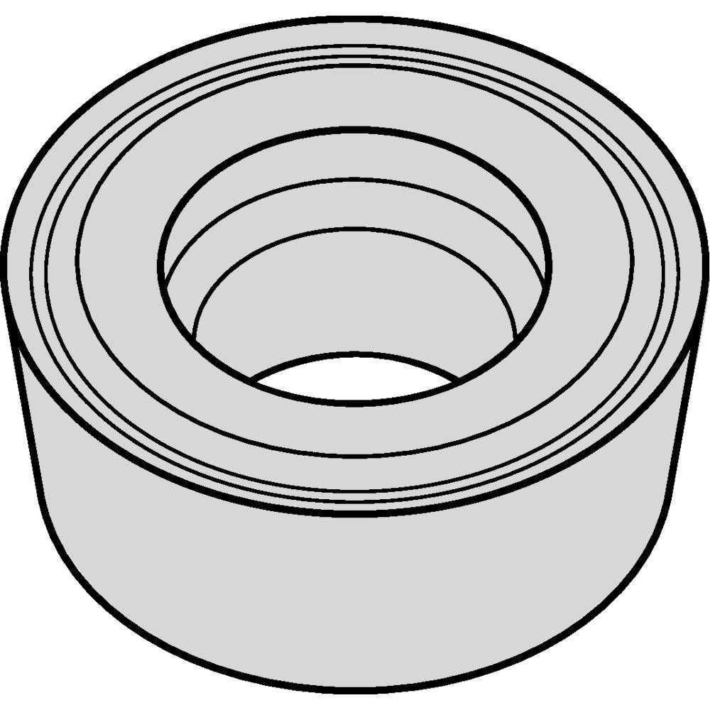 Turning Insert: RCGH43 KCP25C, Carbide